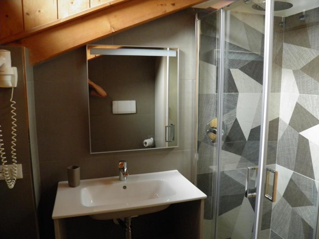 Kúpeľňa v ubytovaní Residence Arnica