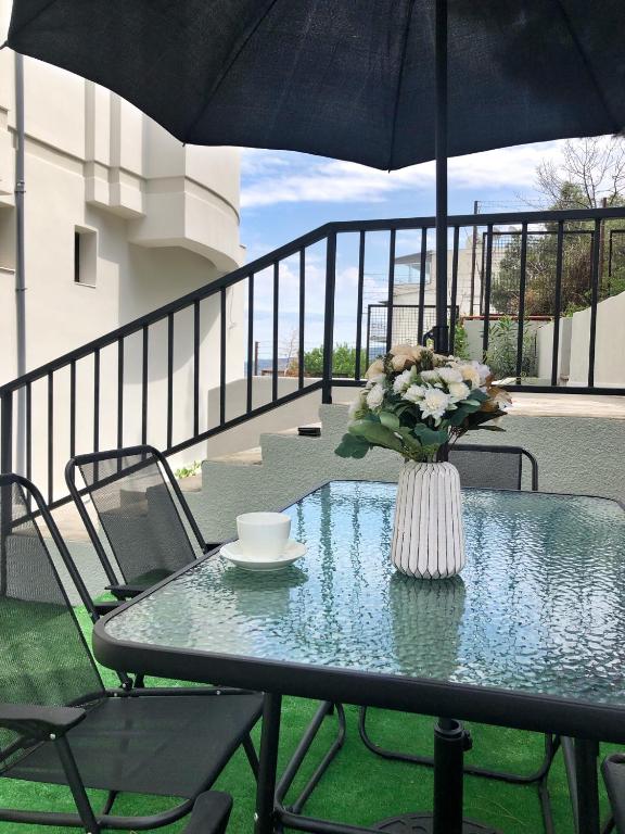 Balkón nebo terasa v ubytování Vista Hotel