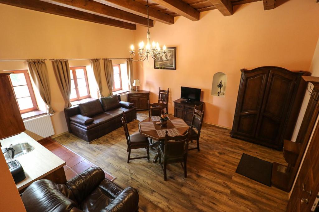 Posezení v ubytování Villa Marie