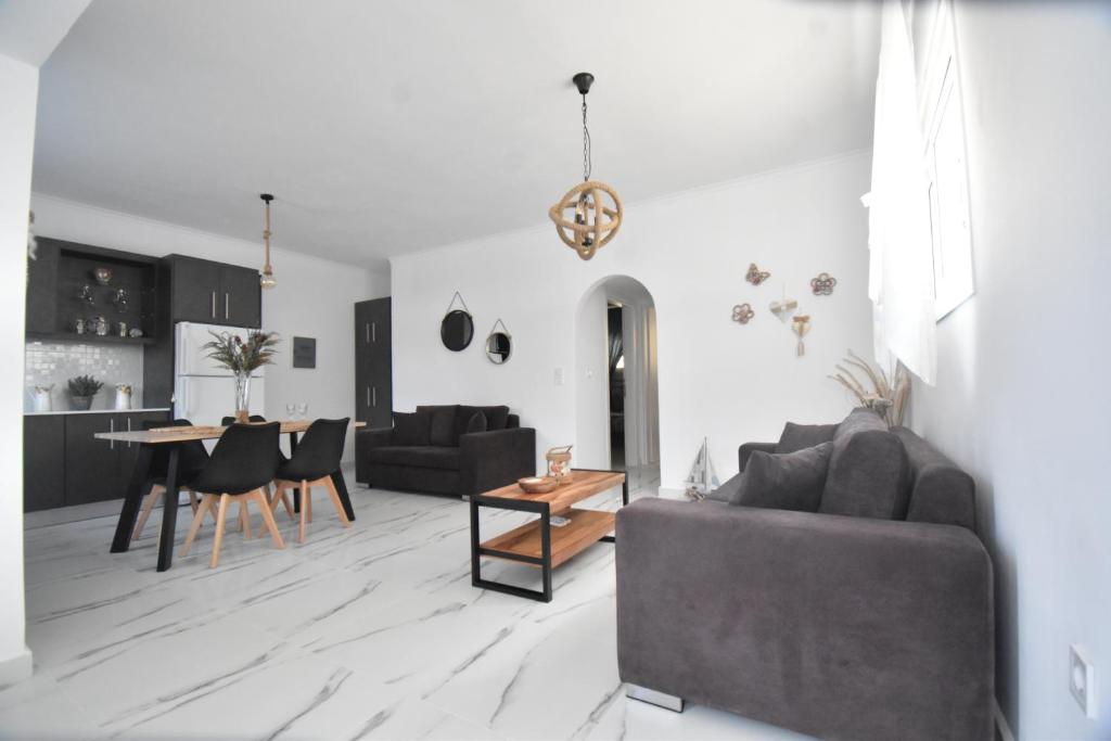 Posezení v ubytování Anesis Apartment