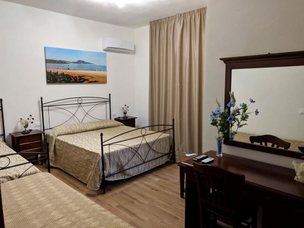 Postel nebo postele na pokoji v ubytování B&B Castiglione
