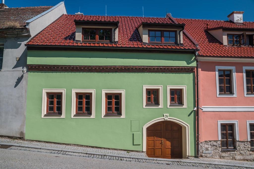 Budova, kde se apartmán nachází