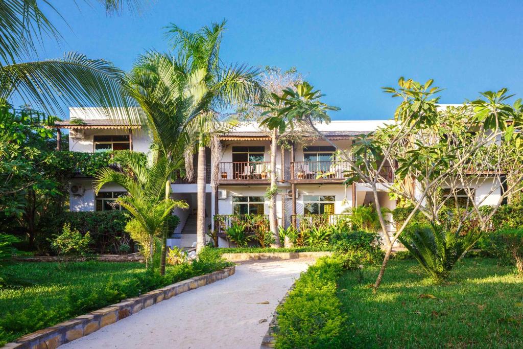 Zahrada ubytování The Zanzibari