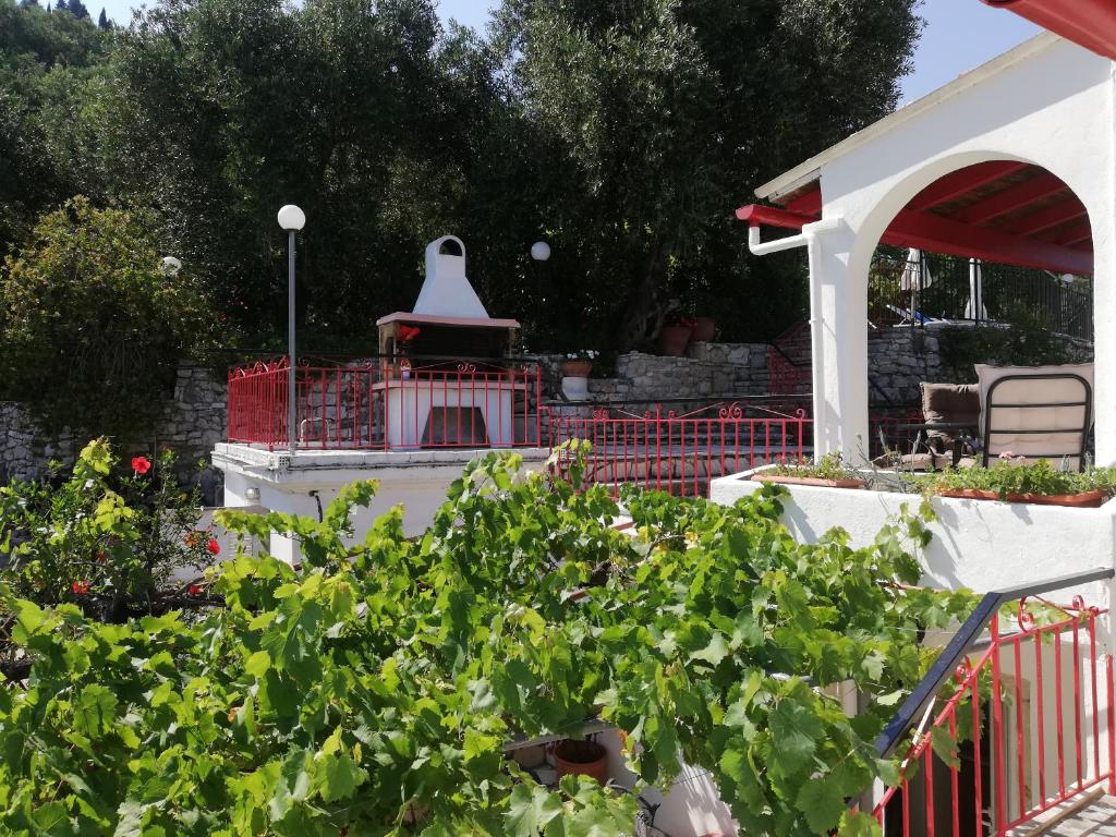 Zahrada ubytování Villa Chrysoula