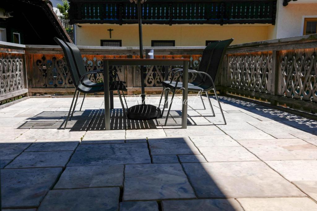 Balkón nebo terasa v ubytování Fischerhaus Sankt Wolfgang Appartement 1