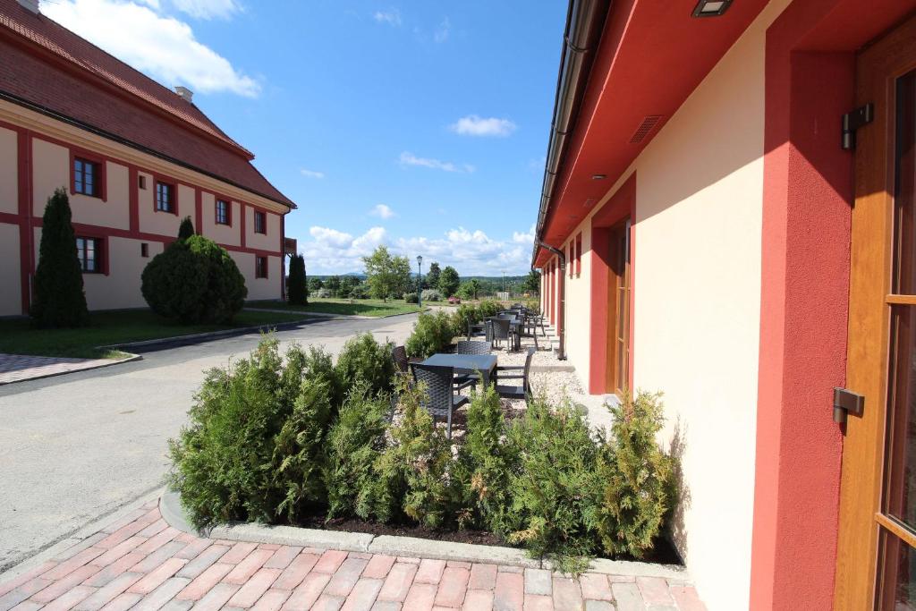 Budova, kde se hotel nachází