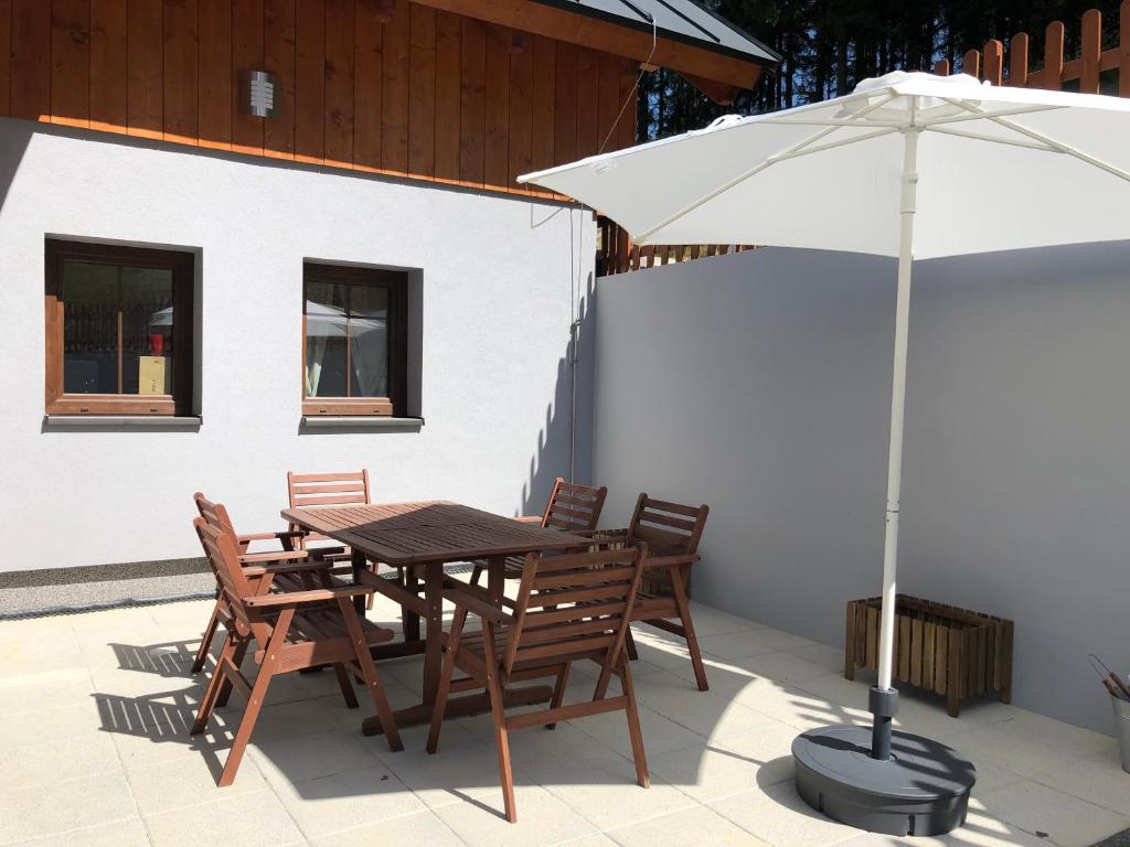 Patio nebo venkovní prostory v ubytování Apartmány Sportrelax