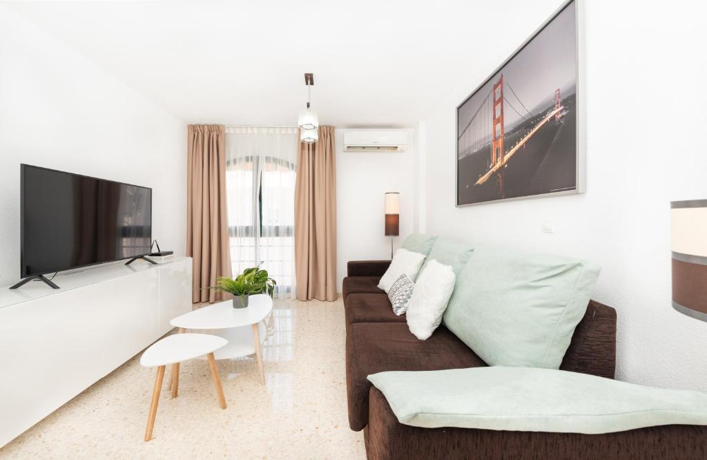 TV a/nebo společenská místnost v ubytování Miranda Premium Center