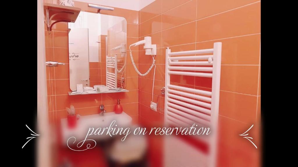 Koupelna v ubytování Il Quadrifoglio guesthouse