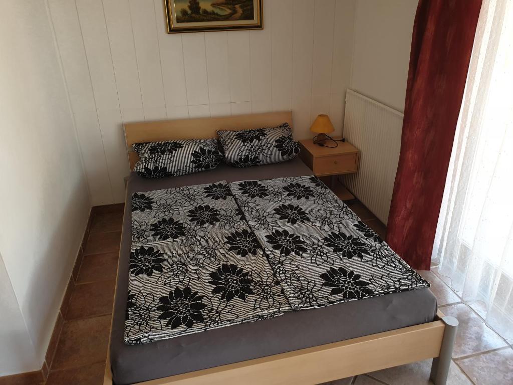 Postel nebo postele na pokoji v ubytování Apartmenthaus Fa