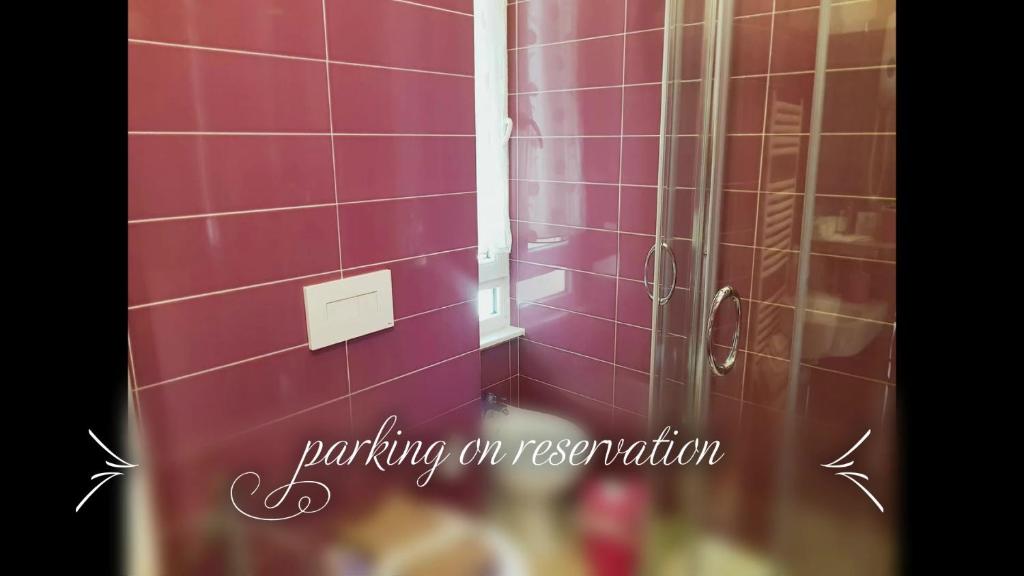 Koupelna v ubytování Il Quadrifoglio guesthouse