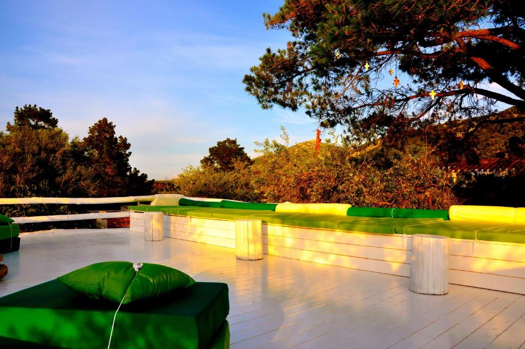 Zahrada ubytování Su Gologone Experience Hotel