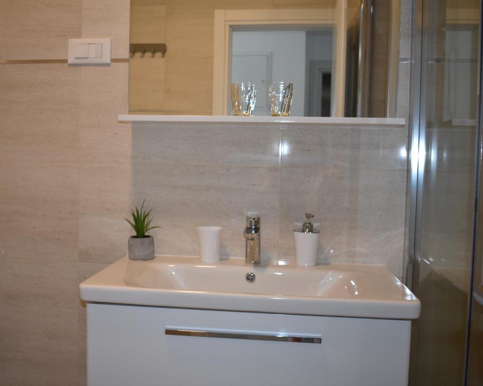 Kúpeľňa v ubytovaní Marlin Apartments
