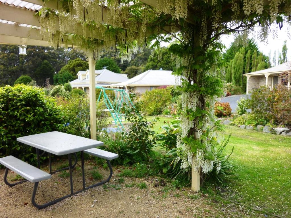 Zahrada ubytování Port Arthur Villas