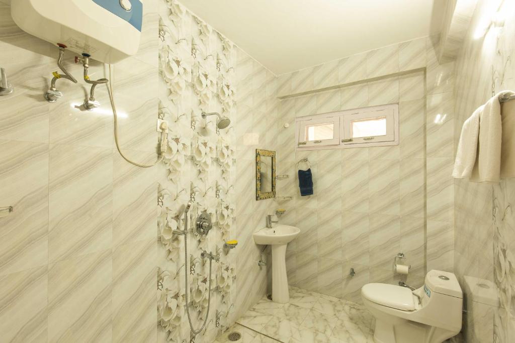 Koupelna v ubytování Zostel Homes Kotkhai (Shimla)
