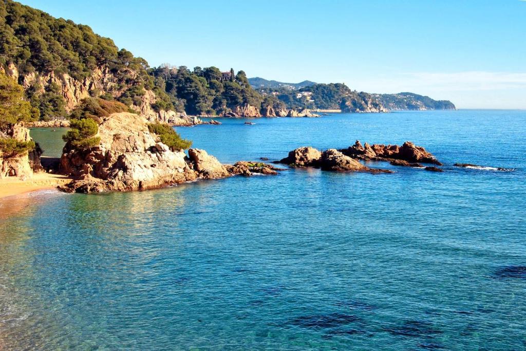 Fotografie z fotogalerie ubytování Apartamento en Blanes con piscina y parking v destinaci Blanes