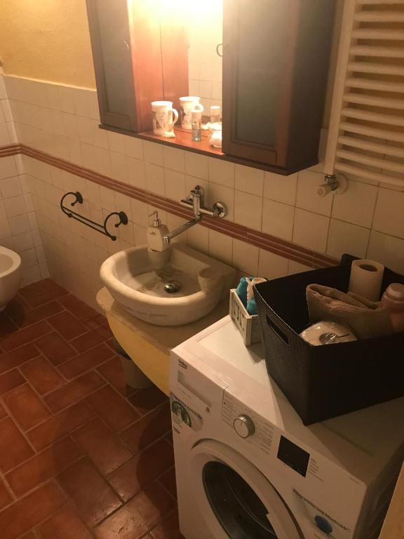 Koupelna v ubytování Loft De' Riccardi
