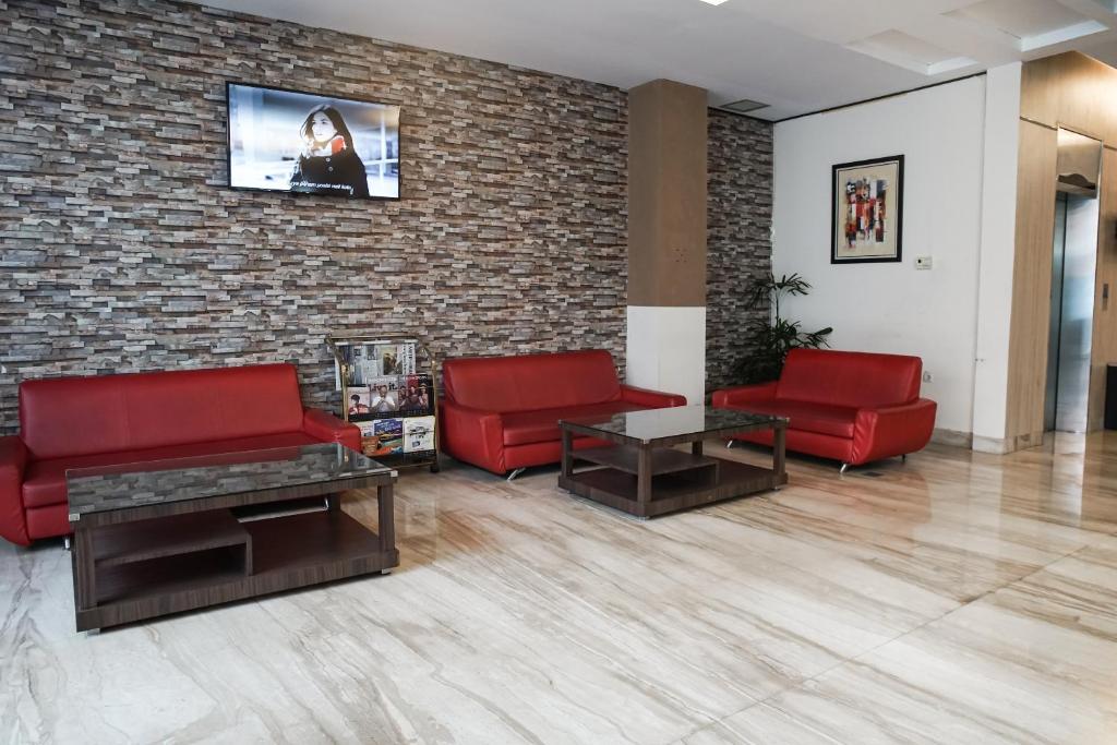 Posezení v ubytování Winstar Hotel