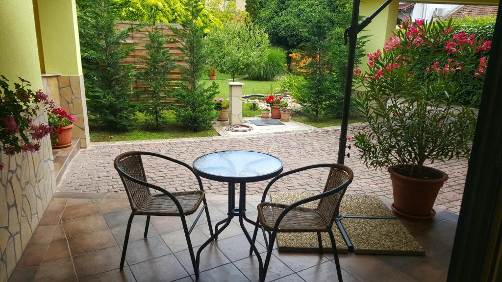 Zahrada ubytování Gardenia Apartman