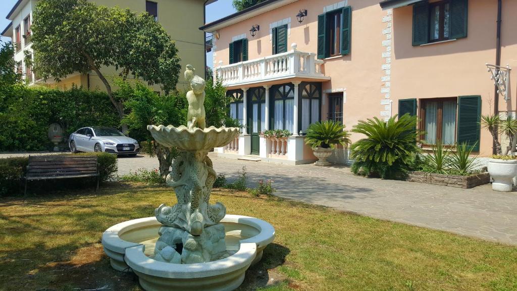 Zahrada ubytování B&B Villa Fiorini