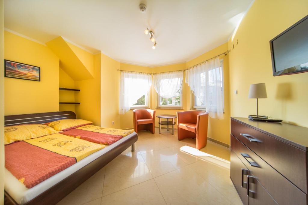 Postel nebo postele na pokoji v ubytování Villa La Mer