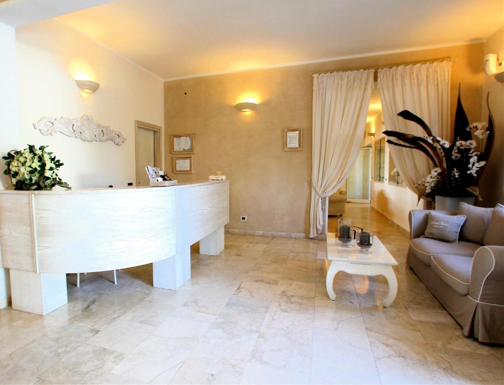 Posezení v ubytování Hotel Bagni Lido