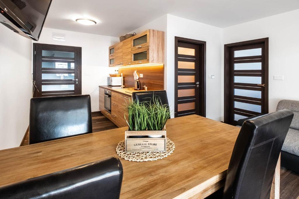 Cucina o angolo cottura di Apartmány Jánošík