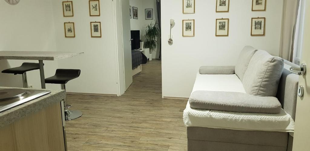 Posezení v ubytování Ferienwohnung