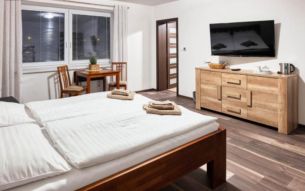 TV o dispositivi per l'intrattenimento presso Apartmány Jánošík