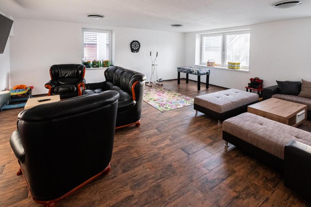 Area soggiorno di Apartmány Jánošík