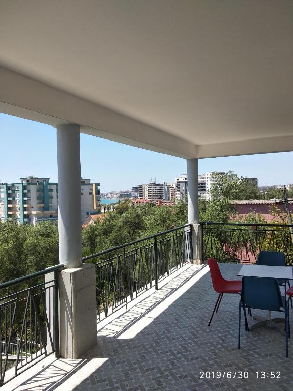 Balkón nebo terasa v ubytování Casa Prifti