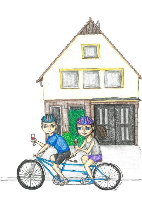 Jízda na kole v ubytování Cyklo ubytování a vinný sklep Žádovice nebo okolí