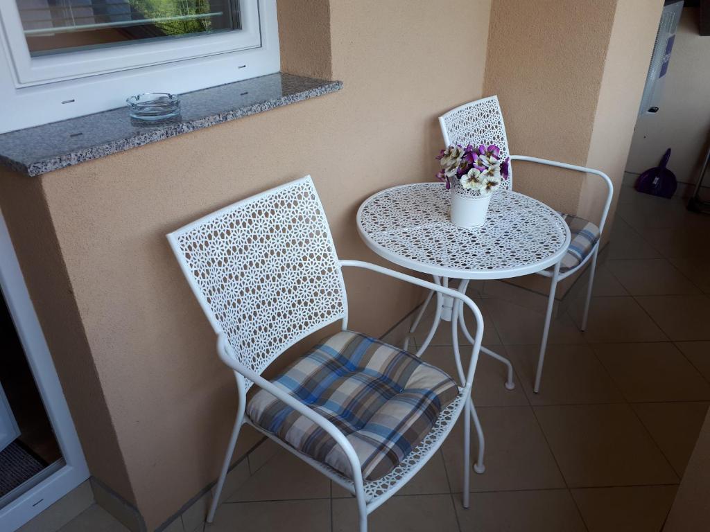 Posezení v ubytování IRIS Room & Apartment