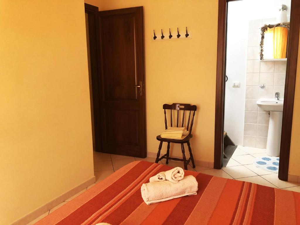 Katil atau katil-katil dalam bilik di Casa di Jacopo