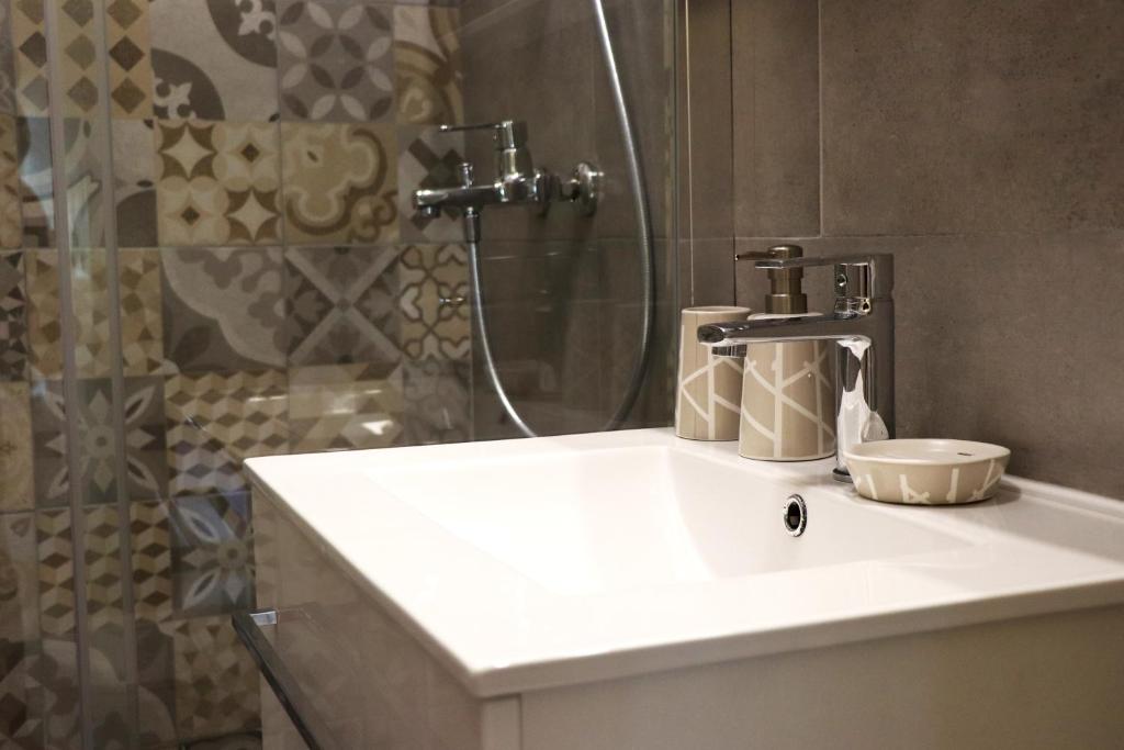 Kúpeľňa v ubytovaní Apartman Muracca
