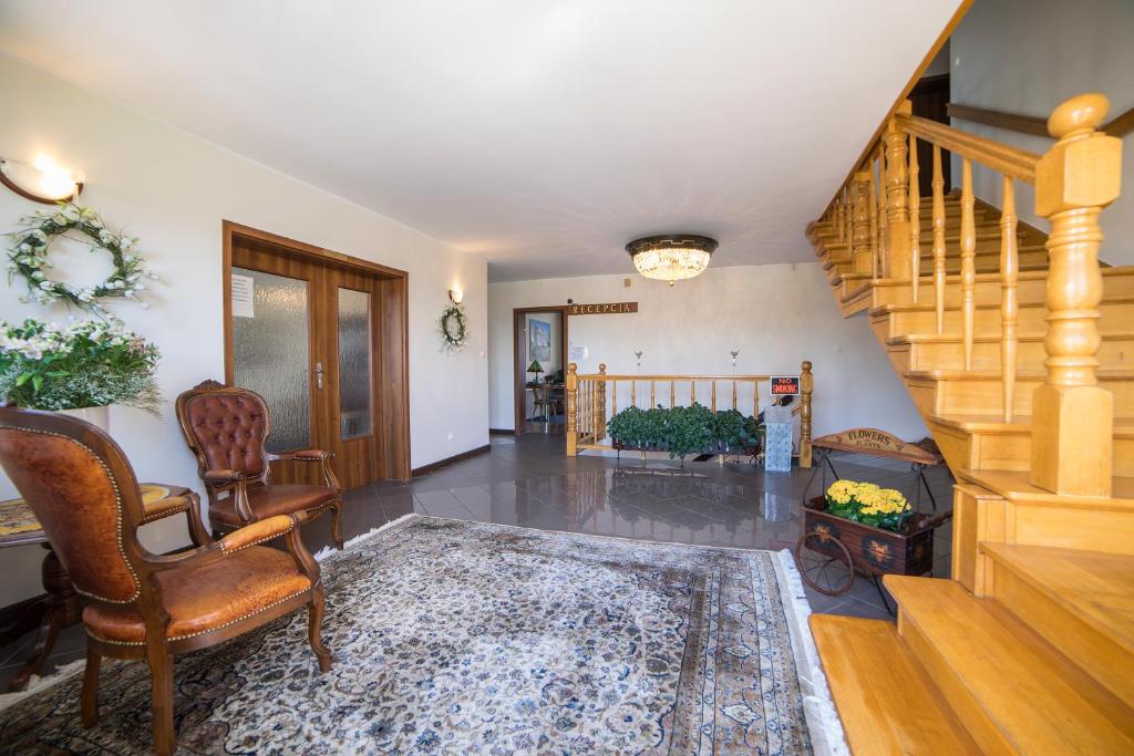 Posezení v ubytování La Residence Kasandra