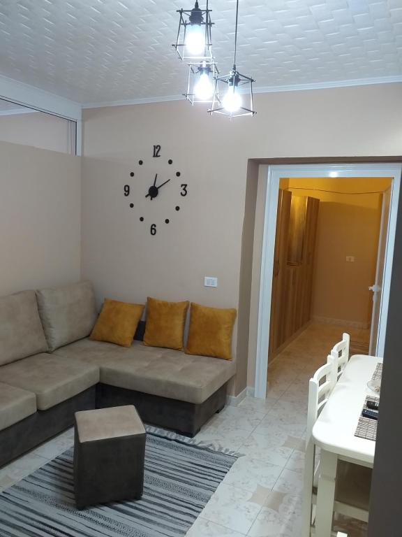 Posezení v ubytování Friendly Apartment