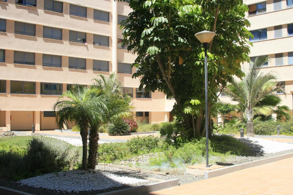 Vonkajšia záhrada v ubytovaní APARTAMENTO MALAGA CENTRO Y PLAYA-PARKING