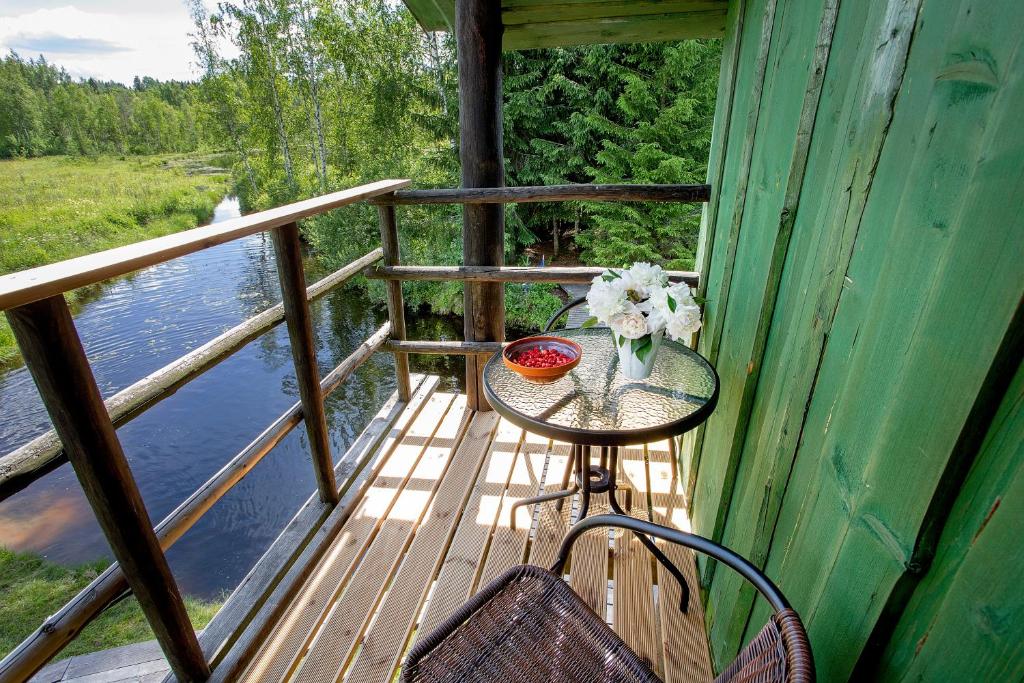 Balkón nebo terasa v ubytování Mi Sann Holiday Home