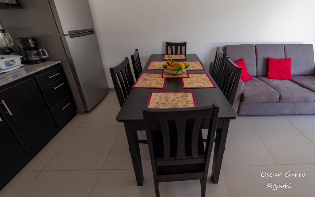 Kuchyň nebo kuchyňský kout v ubytování Uvita Paradise