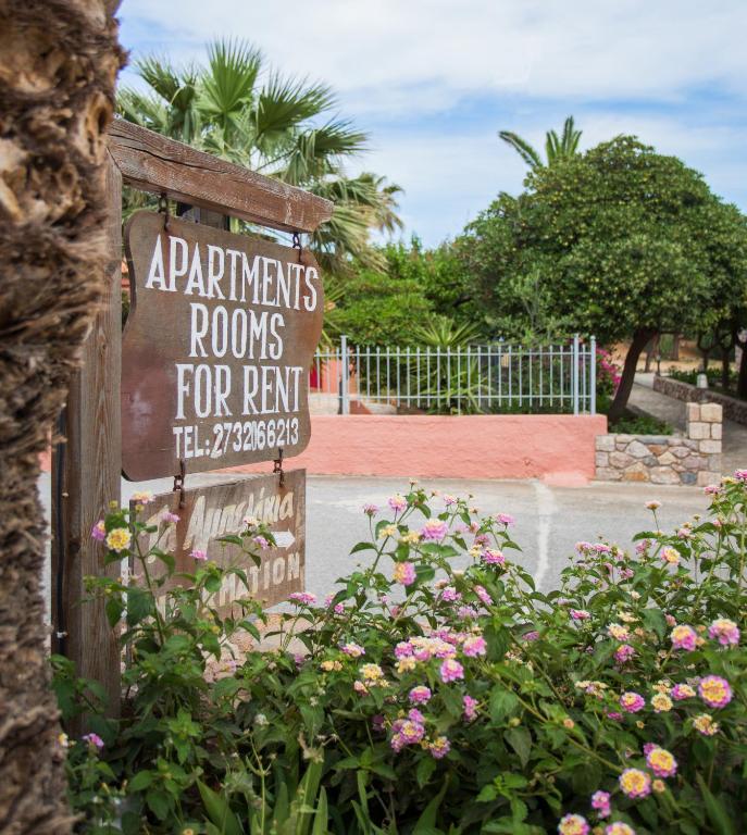 A garden outside Ambelakia Studios