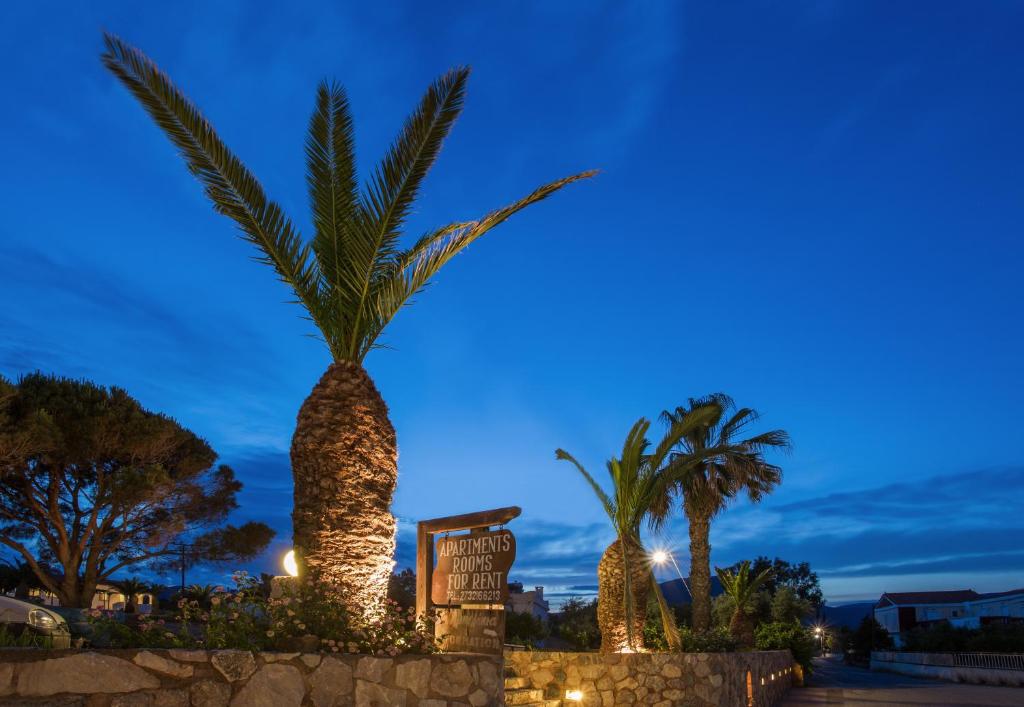 A garden outside Ambelakia Studios