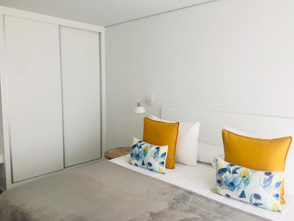 Postel nebo postele na pokoji v ubytování LM house