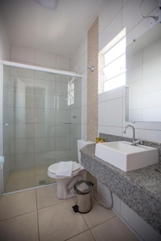 Koupelna v ubytování Hotel Vivere Cataratas