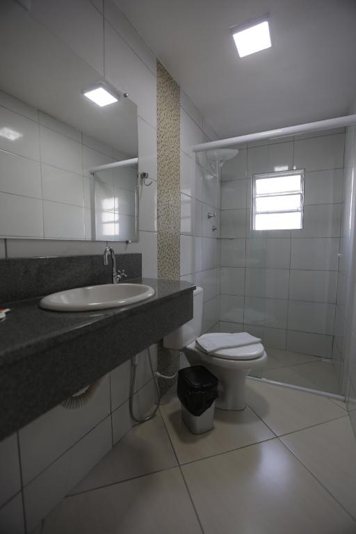 Koupelna v ubytování Hotel Vivere Cataratas
