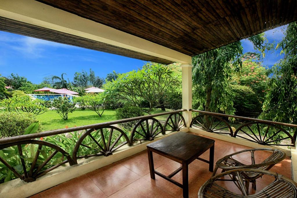 Zahrada ubytování Q Bungalows