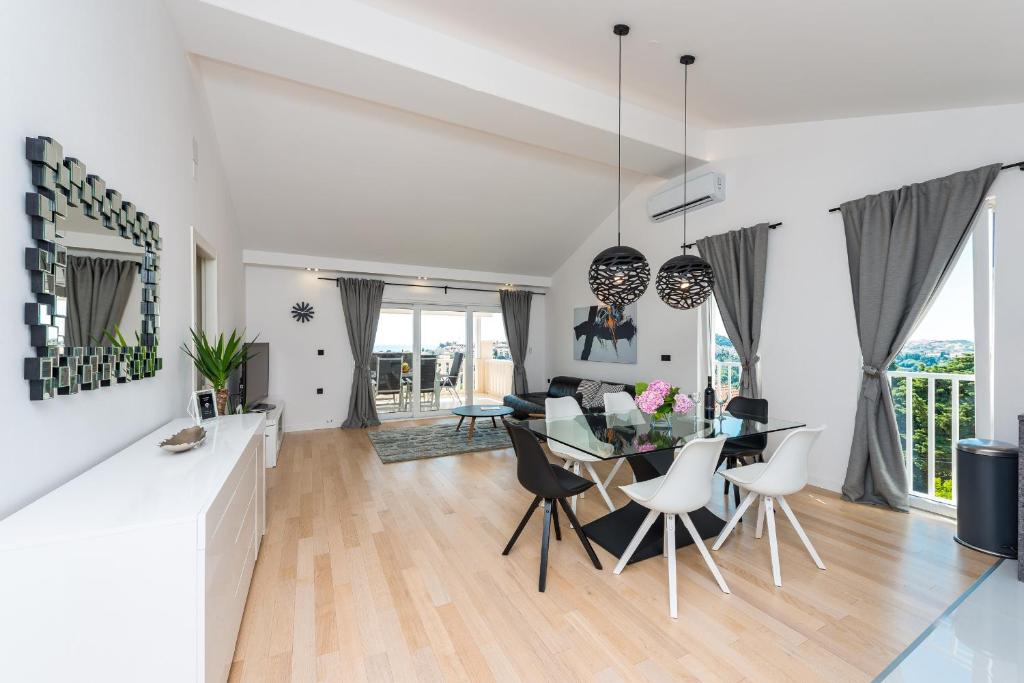 Posezení v ubytování Vista deluxe apartment