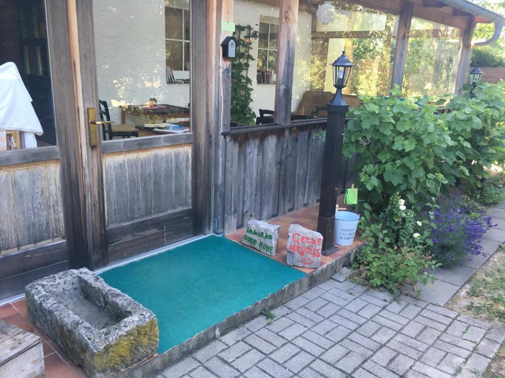 Zahrada ubytování Pension Elbkiosk