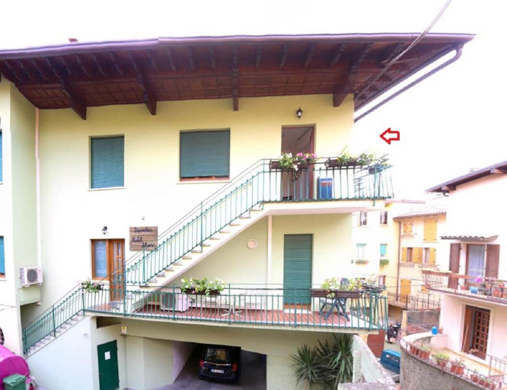 Balkón nebo terasa v ubytování Hotel Alpino
