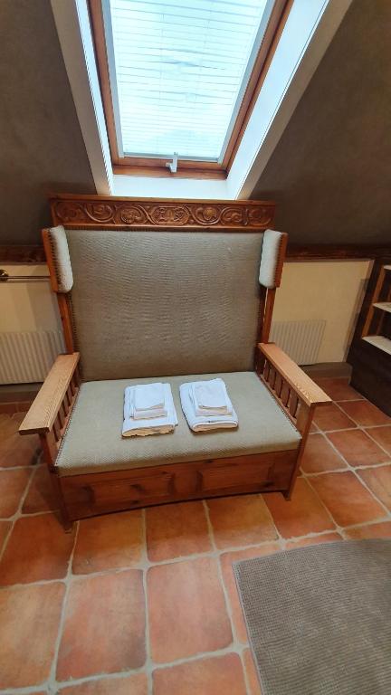 Posezení v ubytování Gasthof Schlossberg